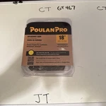 (1) Poulan/weed Eater 051338 , 18" Chain Saw Cutting Nos Oem Sold Individ New. Price: $19.80.