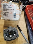 Stihl 4116 020 1203 Cylinder And Piston New Old Stock Open. Price: $77.60.