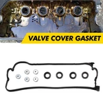 Valve Cover Set Gasket Fits Honda Civic Dx Coupe Sedan Ex Lx 1.6L Sohc L4 D16Y7 New. Price: $12.34.