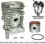 Poulan Cylinder & Piston With Gaskets, 2050, 2055, 2075, 2150, 2175 Wildthing New. Price: $59.95.