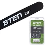 8TEN 20" Chainsaw Guide Bar & .058 3/8 72DL For Husqvarna Xp 575 H48S-72 New. Price: $51.95.