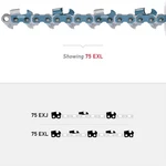 New Oregon Oem 75EXJ115G Chainsaw Powercut Chain, 3/8", Ski Husqvarna - H50S. Price: $49.40.