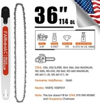 36'' Chainsaw Guide Bar 3/8" 0.063" 114DL For Stihl MS660 MS661 MS360 066 New. Price: $129.99.
