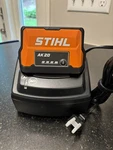 New Unused Stihl Ak 20 36V 4.0AH Battery Pack + Al 101 Charger. Open. Price: $150.00.