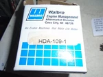 Walbro HDA-109-1 Carburetor Assembly New. Price: $39.99.