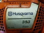 537104702 Starter Assy Preowned Genuine Husqvarna 353 (2004-03) Used. Price: $29.90.