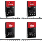 4-PACK 28" Chains Oregon Powercut 75CJ093G (3/8" Pitch, .063" Gauge, 93DL) New. Price: $123.17.