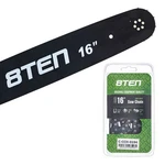 8TEN 16" Chainsaw Guide Bar & .058 3/8 60DL For Husqvarna 372XP 501913360 New. Price: $42.95.