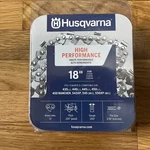Husqvarna Chainsaw 18-INCH .050 Gauge .325 Pitch 72 Drive Links H30 New. Price: $18.00.
