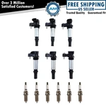 Ignition Coil & Iridium Spark Plug Kit Set For Buick Cadillac Gmc Saturn New. Price: $184.85.