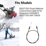 Snow Blower Cable For Craftsman Sears Ayp Husqvarna 585271701 532420673 178674 New. Price: $8.99.