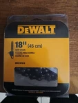 Dewalt 18" Saw Chain DW01DT618 For DCCS672, DWCS600 (genuine New).... Price: $10.99.