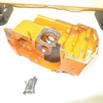 Oem Husqvarna Crankcase, Models 257 261 262 254 Used. Price: $54.00.