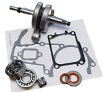 Kumeka MS661 Crankshaft With Bearing Seals Pin Gaskets Assembly, Silver New. Price: $92.14.