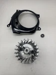 New Oem Husqvarna 450 Rancher Ii Flywheel With Nut & Air Conductor Open. Price: $39.94.