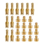 Syowada 25 Pcs Carburetor Main Jet Kit Replacement For Mikuni VM22 VM24 New. Price: $23.21.