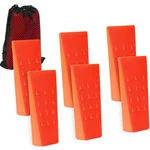 Ar-pro 6 Pack Tree Felling Wedges With Spikes For Safe 5.5 , Orange New. Price: $22.73.