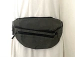 Ar New York Canvas Gray Fanny Pack Adjustable Belt Bag For Hiking And Traveling. Price: $16.55.