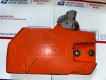 Oem Husqvarna 61 266 268 272 Chainsaw Sprocket Clutch Cover 5018301 Used. Price: $34.99.