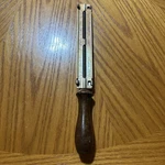 Oregon Chainsaw Sharpening 5/32 File Holder #37534 Wood Handle Used. Price: $16.95.