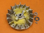 Mcculloch 1-50 Flywheel With Nut Washer And Key 50648 Used. Price: $25.00.