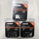 Lot Of 3 Echo Saw Chain Metal/stainless Steel 18 91PX62CQ New. Price: $59.99.