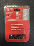 20" Milwaukee Chainsaw Chain. 49-16-2752 New+free Shipping.. Price: $29.00.