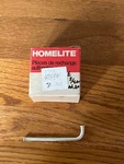 Nos New Oem Homelite Part 67080 Vintage Chainsaw D9 Open. Price: $5.00.
