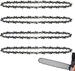 4 Pack 18" Chainsaw 62 Drive Links - 3/8" Pitch .050" Gauge For Husqvarna/ New. Price: $16.99.