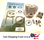 Husqvarna 154XP 254XP Cylinder Kit + Gasket Set With Oil Seals Valve New. Price: $59.95.