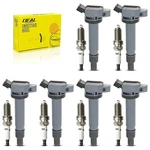 Deal 6PCS UF495 Ignition Coil Pack + Double Iridium Spark Plugs Compatible ... New. Price: $143.85.