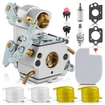 New Carburetor Tune Up Kit For Poulan P3314 P3416 P3816 P4018 Ppb Zama. Price: $23.99.