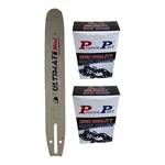 14" Chainsaw Bar And Pack Semi Chisel 3/8" Lp .050 52DL For Husqvarna New. Price: $43.28.