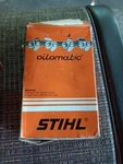 New Oilmatic Stihl Chainsaw (read Description!) 16" Open. Price: $18.00.