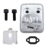 Exhaust Muffler Heat Deflector For Husqvarna 435E 440E 445 Saw 544147702 New. Price: $19.99.