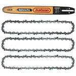 16"CHAINSAW Guide BAR&CHAINS56DL3/8"LP043"G For Echo CS-330EVL,CS-330MX4,CS-330T New. Price: $39.99.