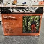Powercare Chainsaw Safety Chaps New. Price: $48.00.