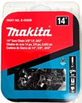 New Makita Brand 14" Saw Chain E-00228 3/8" Lp .043 For XCU07 XCU04 XCU03 XCU02. Price: $22.97.
