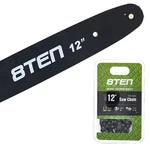 8TEN 12" Chainsaw Guide Bar & .050 3/8 45DL For Husqvarna 326 P5 574135201 New. Price: $36.95.