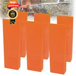 Poweka 10'' Tree Felling Wedges With Spikes For Safe Cutting, 10IN, Orange New. Price: $54.99.