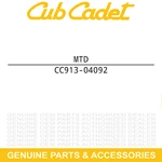 Mtd 913-04092 Chain Saw 12" Remington Trim Limb Handy RM1415U RM1415A RM1215U New. Price: $19.95.