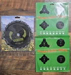 Brush Cutter Blades For Weedeater 9" X 20T Chainsaw Tooth, 10" 80T Carbide New. Price: $25.99.