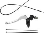 Pro Bat Universal 7/8'' Left Clutch Lever Handle 39'' Cable With Silver New. Price: $15.99.