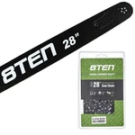 8TEN 28" Chainsaw Guide Bar & .058 3/8 93DL For Husqvarna 372XP 596007593 New. Price: $83.95.