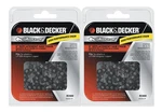 Black And Decker Pack Of Genuine Oem Replacement Cutting Chains, RC600-2PK New. Price: $50.98.