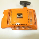 Oem Husqvarna Recoil Starter Assembly, Square Decal, Models 268 Xp 266 61 Used. Price: $49.00.