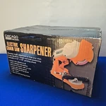 New Chicago Electric 93213 Chain Saw Sharpener. Price: $44.95.