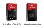 Oregon 91VXL045G (2) 3/8 .050 45DL Full Chisel Fast Cut Quality Chain New. Price: $29.69.