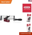 Oregon 23820 Sure Chainsaw Manual Filing Guide - Accurate Sharpening Tool New. Price: $51.29.