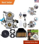 High-performance 455 Rancher Carburetor Replacement Kit Fits Husqvarna Models New. Price: $43.68.